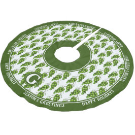 Groene druiven boomrok kerstboom rok