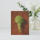 Groene druiven briefkaart (Staand voorkant)