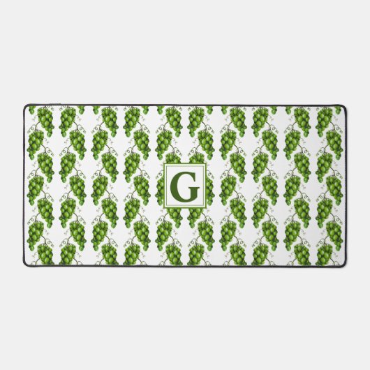 Groene Druiven Desk Mat (Voorkant)