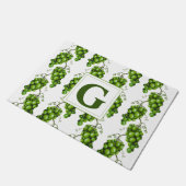 Groene Druiven Deurmat (Schuin)