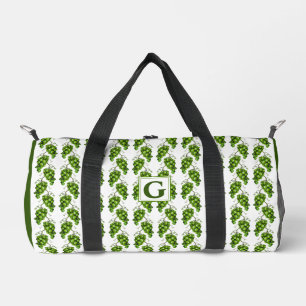 Groene Druiven Duffel Bag Plunjezak