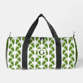 Groene Druiven Duffel Bag Plunjezak (Achterkant)