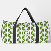 Groene Druiven Duffel Bag Plunjezak (Voorkant)
