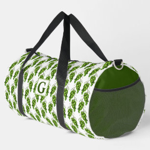 Groene Druiven Duffel Bag Plunjezak