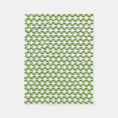 Groene druiven fleece deken (Voorkant)