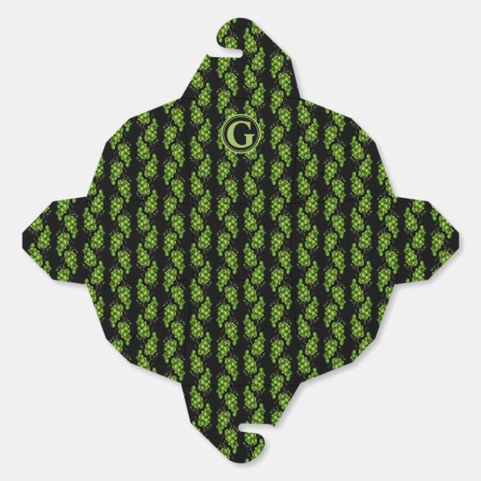 Groene druiven gunstbox bedankdoosjes (Ongevouwen)