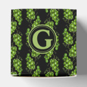 Groene druiven gunstbox bedankdoosjes (Bovenkant)