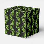 Groene druiven gunstbox bedankdoosjes (Achterkant)