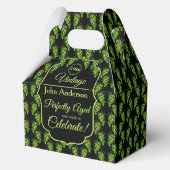 Groene druiven gunstbox bedankdoosjes (Voorkant)