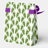 Groene druiven gunstbox bedankdoosjes (Achterkant)