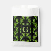 Groene druiven gunstzak bedankzakje (Voorkant)