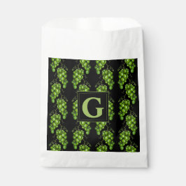 Groene druiven gunstzak bedankzakje