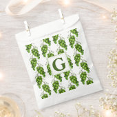 Groene druiven gunstzak bedankzakje (Geknipt)