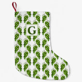 Groene Druiven Kerstkous Kleine Kerstsok (Voorkant)