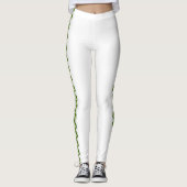 Groene druiven Leggings (Voorkant)
