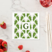 Groene druiven Papier servet (Insitu)