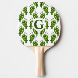 Groene druiven Ping Pong Paddle Tafeltennisbatje