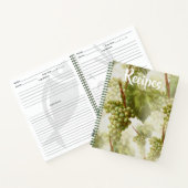 Groene druiven — Recipe Book Notitieboek (Binnen)