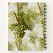 Groene druiven — Recipe Book Notitieboek (Achterkant)