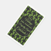 Groene druiven servet (Hoek)