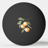 Groene druiven Sinaasappels Fruit Pingpongbal (Achterkant)