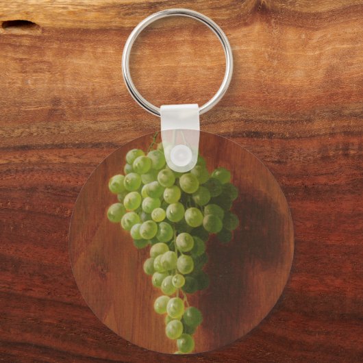 Groene druiven sleutelhanger (Voorkant)
