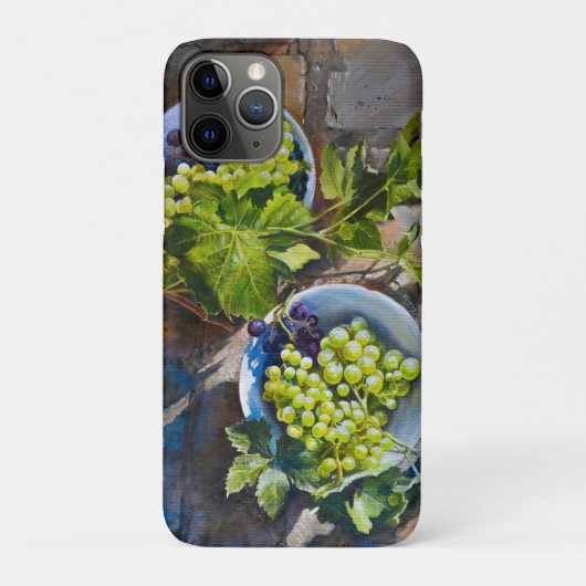 Groene Druiven Stilleven Schilderij Case-Mate iPhone Case (Achterkant)