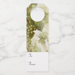 Groene druiven van en naar cadeautjes Labels voor 