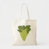 Groene Druiven Wijnstok Bladeren Vers Fruit Tote Bag (Voorkant)