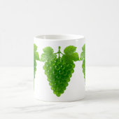 Groene druivenband 3d koffiemok (Center)