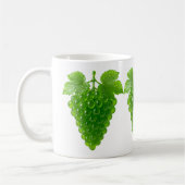 Groene druivenband 3d koffiemok (Links)