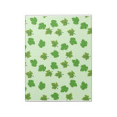 Groene druivenblad gepatenteerd Notitieblok (Linkerzijde)