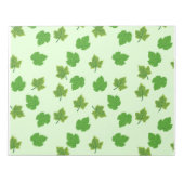 Groene druivenblad gepatenteerd Notitieblok (Voorkant)