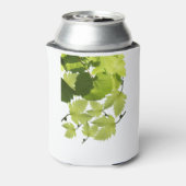 Groene druivenbladeren blikjeskoeler (Blikje Achterkant)