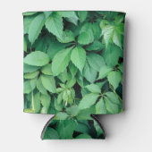 Groene druivenbladeren blikjeskoeler (Voorkant)