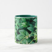 Groene druivenbladeren mok (Midden)