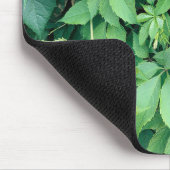 Groene druivenbladeren muismat (Hoek)