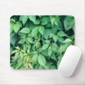 Groene druivenbladeren muismat (Met muis)