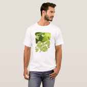 Groene druivenbladeren t-shirt (Voorkant volledig)