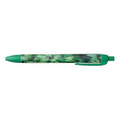 Groene druivenbladeren zwarte inkt pen (Bodem)