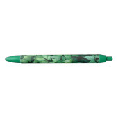 Groene druivenbladeren zwarte inkt pen (Voorkant)
