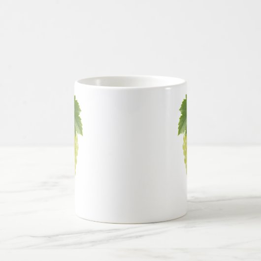 Groene druivenoogst koffiemok (Center)