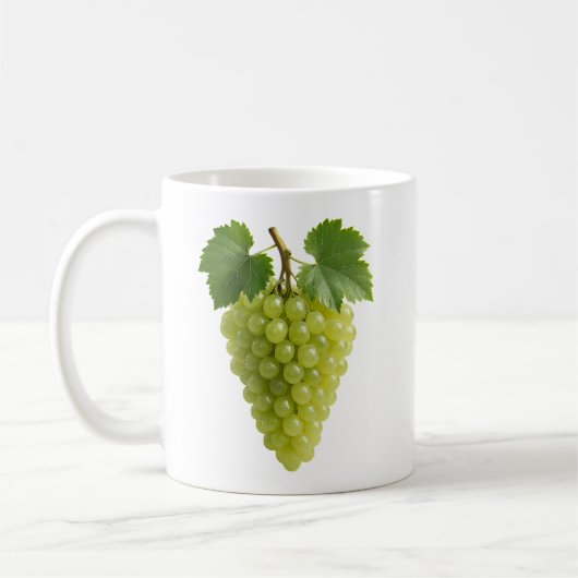 Groene druivenoogst koffiemok (Links)