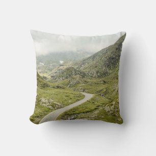 GROENE DRUKVELD EN MOUNTAS KUSSEN