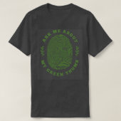 Groene duim 4 t-shirt (Design voorkant)