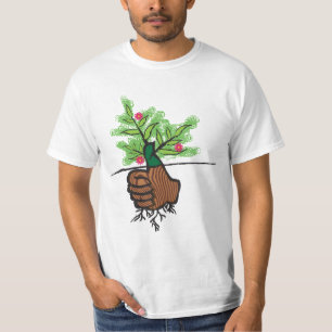 Groene duim t-shirt
