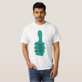 Groene Duim Tuinieren Business Tshirts Sjabloon (Voorkant volledig)