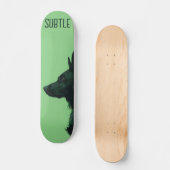 Groene Duitse herder Persoonlijk Skateboard (Voorkant)