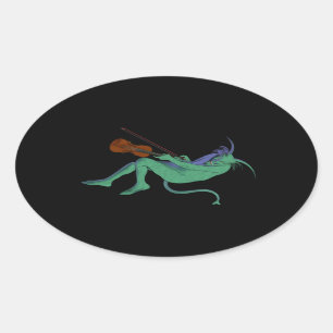 Groene Duivel Soloist Sticker (4 tellen)