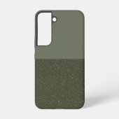  groene Duo-Tone Galaxy S22 Hoesje Samsung Galaxy Hoesje (Achterkant)